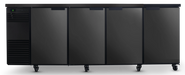 SKOPE BackBar 4 Door Fridge - Black, LH - BB.4.SSW product image