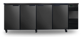 SKOPE BackBar 4 Door Fridge - Black, RH - BB.4.SSW product image