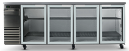 SKOPE BackBar 4 Door Fridge - Stainless, LH - BB.4.GSW product image