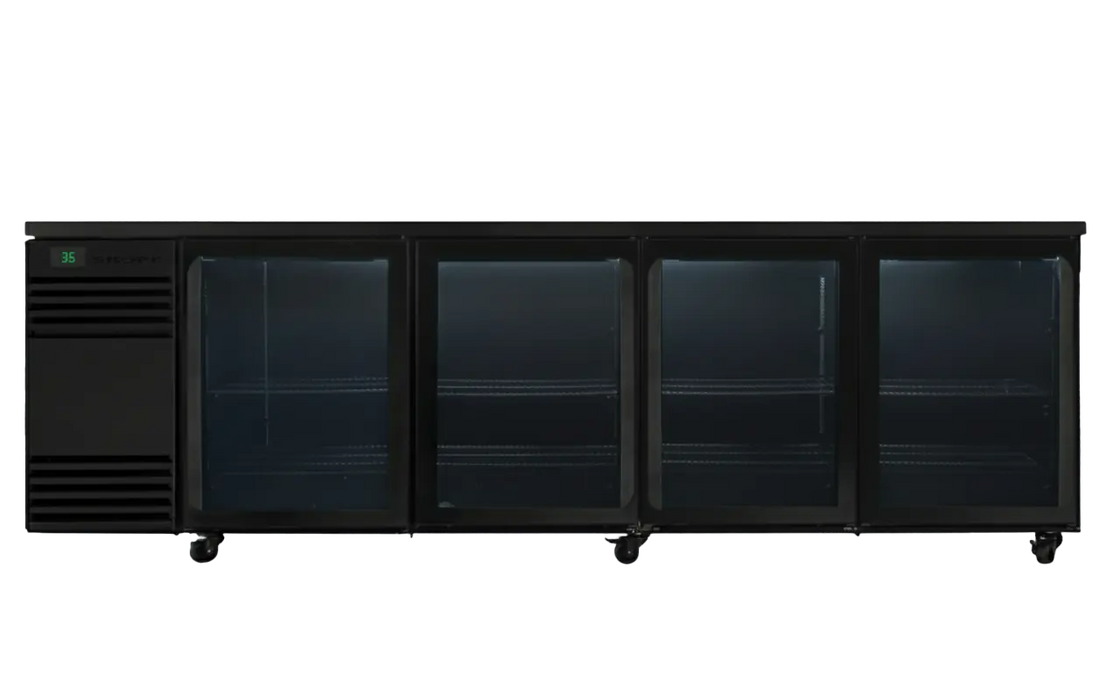 SKOPE BackBar CounterLine 4 Door Fridge - CL.4.GSL product image