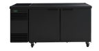 SKOPE BackBar SlimLine 2 Door Fridge - Black, LH - SL.2.SSW product image