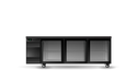 SKOPE BackBar SlimLine 3 Door Fridge - Black, LH - SL.3.GSL product image