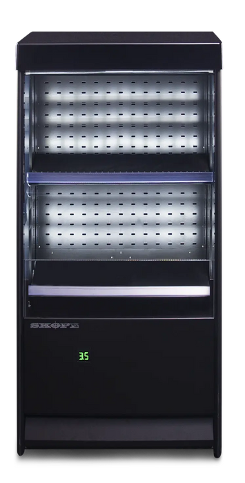 SKOPE Open Deck Display Fridge - Black - OD260 product image