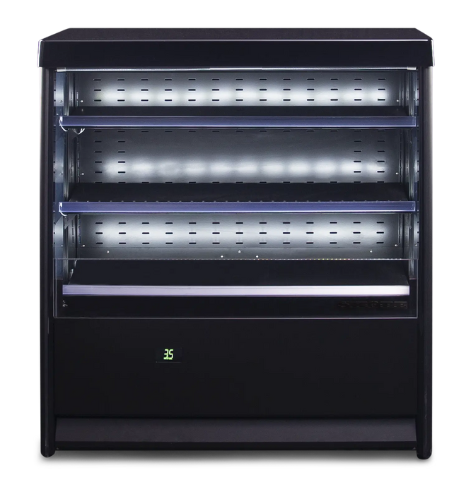 SKOPE Open Deck Display Fridge - Black - OD460N product image