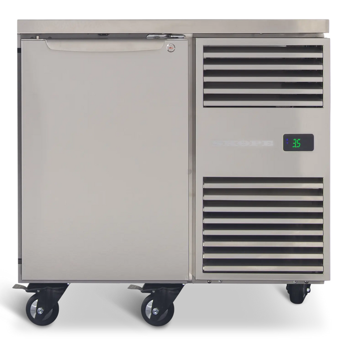 SKOPE ProSpec 1 Door Underbench Fridge - PG11.UBR.1.SD.RH product image