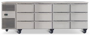SKOPE ProSpec 12 Drawer Underbench Fridge - PG11.UBR.4.D3-D3-D3-D3 product image