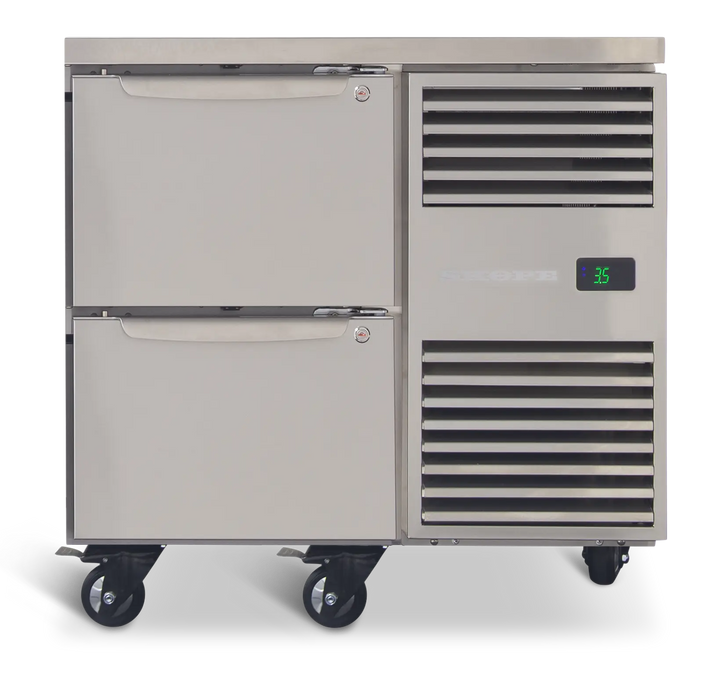 SKOPE ProSpec 2 Drawer Underbench Fridge - PG11.UBR.1.D2.RH product image