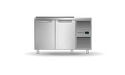 SKOPE ProSpec 2 Bay Solid Door Salad Preparation GN1/3 Fridge  Upright Display Fridges
