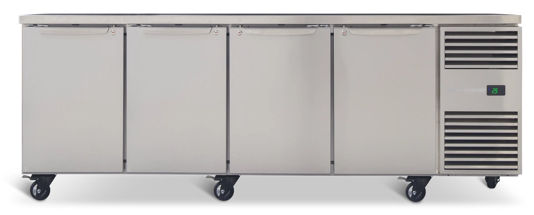 SKOPE ProSpec 4 Door Underbench Fridge - PG11.UBR.4.SD.RH product image