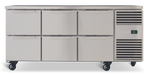 SKOPE ProSpec 6 Drawer Underbench Fridge - PG11.UBR.3.D6.RH product image