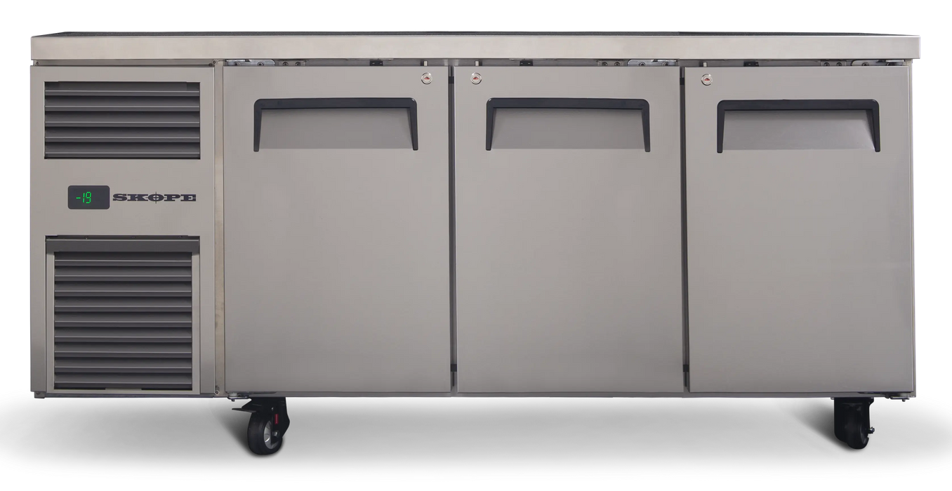 SKOPE ReFlex 3 Door Underbench Freezer - RF7.UBF.3.SD product image
