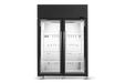 SKOPE ActiveCore 2 Door Display Fridge - Black-White - SKT1300N-A product image