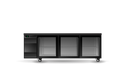 SKOPE BackBar SlimLine 3 Door Fridge - Black, LH - SL.3.GSL product image