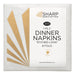 Sharp Dinner 1 Ply 8 Fold  Dinner Napkins