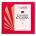 Sharp Dinner 2 Ply 4 Fold (7 Colours)  Dinner Napkins