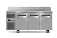 Skope ReFlex 3 Solid Door GN Compatible Pizza Preparation Fridge  Underbench Fridge