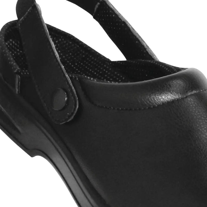 Slipbuster Cryzon Safety Chef Clogs Black