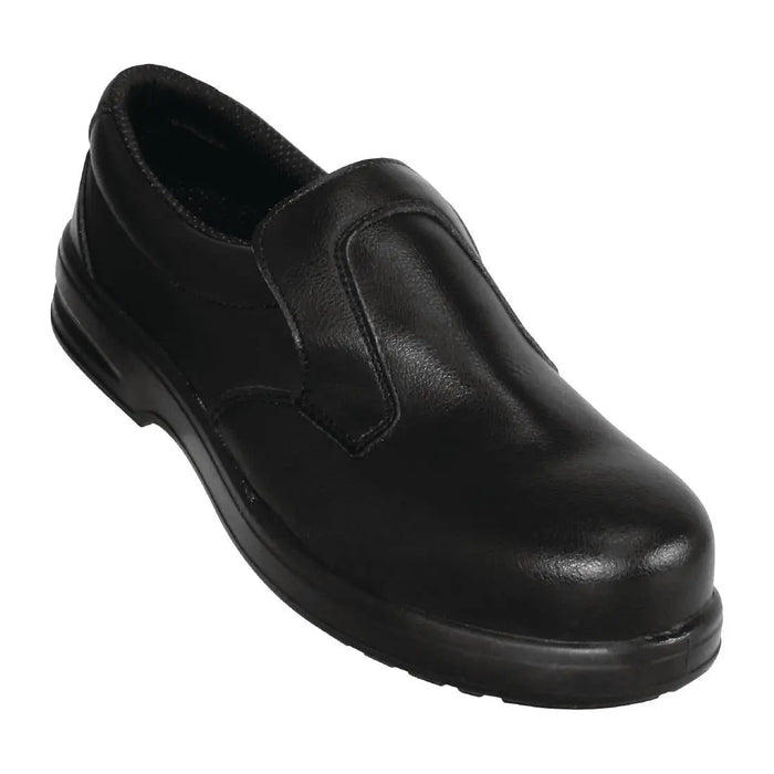 Slipbuster Koralis Slip-On Safety Shoes Black  Footwear