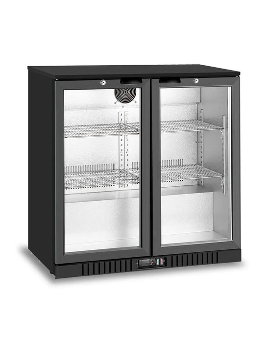 Snowman Swing Door Back Bar Cooler - 900mm - 2 Swing Doors - BB-208HEC