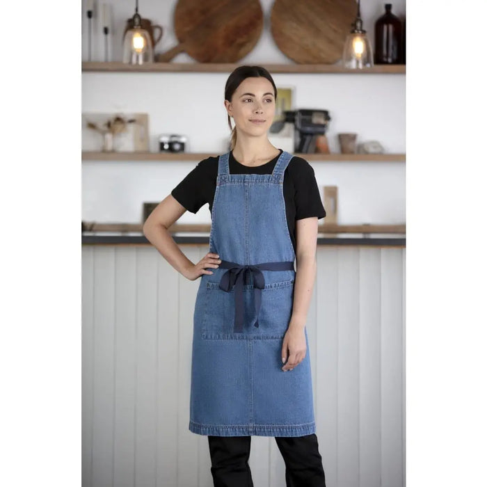 Southside Denim Bib Apron Light Blue  Aprons