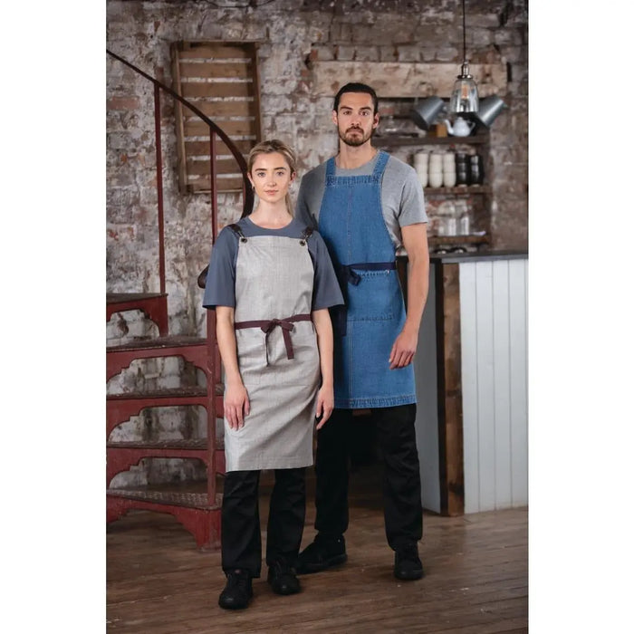 Southside Denim Bib Apron Light Blue  Aprons