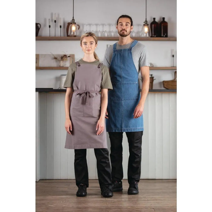 Southside Denim Bib Apron Light Blue  Aprons