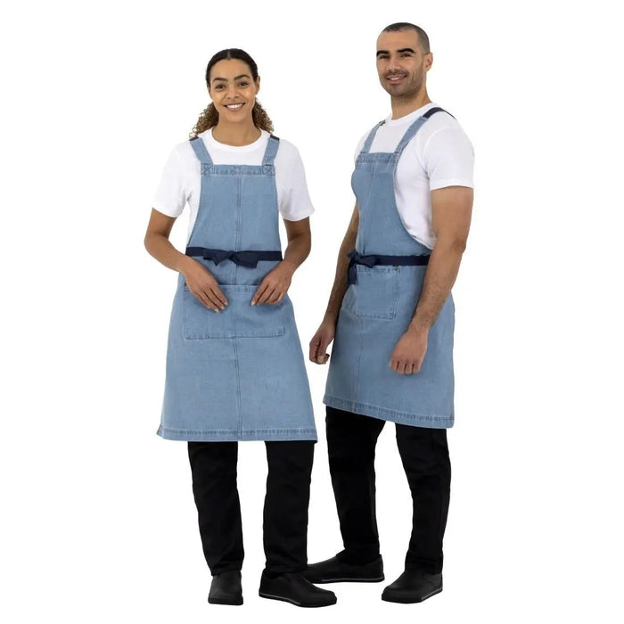 Southside Denim Bib Apron Light Blue  Aprons