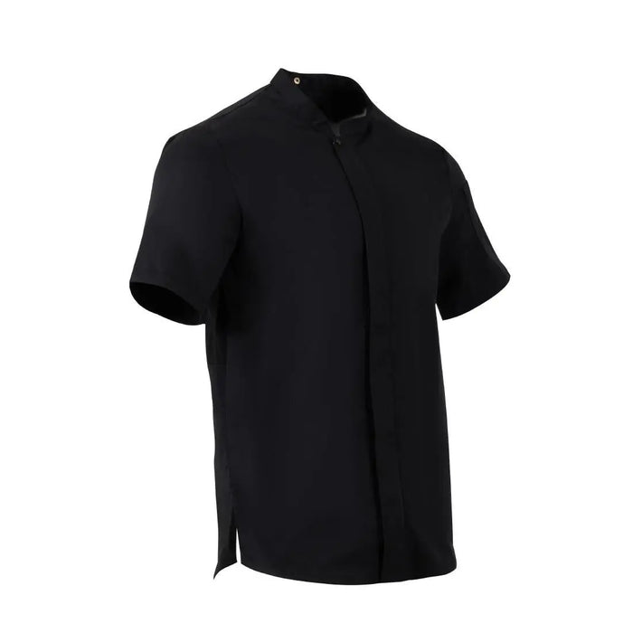 Southside Harlem Chef Jacket Black Short Sleeve Mesh  Chef Jackets and Shirts