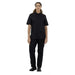 Southside Harlem Chef Jacket Black Short Sleeve Mesh  Chef Jackets and Shirts