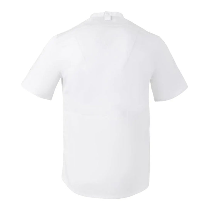 Southside Harlem Chef Jacket White Short Sleeve Mesh  Chef Jackets and Shirts