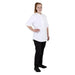 Southside Harlem Chef Jacket White Short Sleeve Mesh  Chef Jackets and Shirts