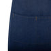 Southside Short Length Bib Apron – Denim Blue with Tan Ties  Aprons
