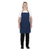 Southside Short Length Bib Apron – Denim Blue with Tan Ties  Aprons