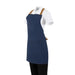 Southside Short-Length X-Cross Back Bib Apron – Denim Blue with Tan Ties  Aprons