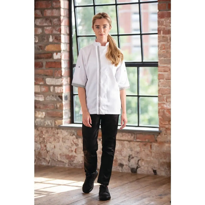 Southside Unisex Chef Jacket White