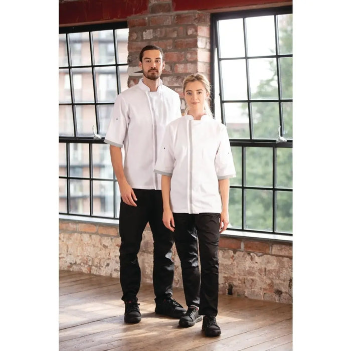 Southside Unisex Chef Jacket White