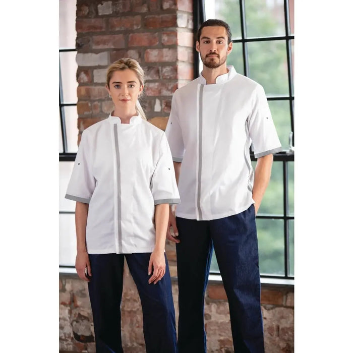 Southside Unisex Chef Jacket White