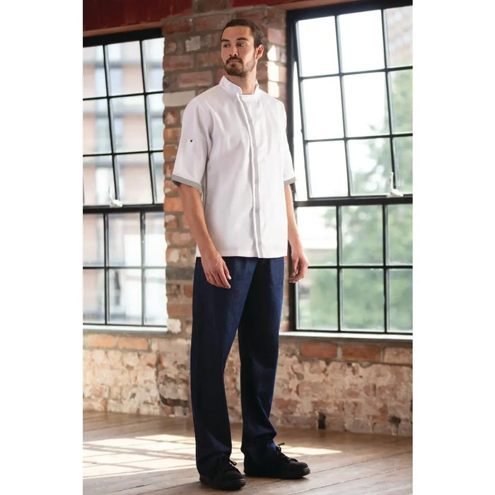 Southside Unisex Chef Jacket White
