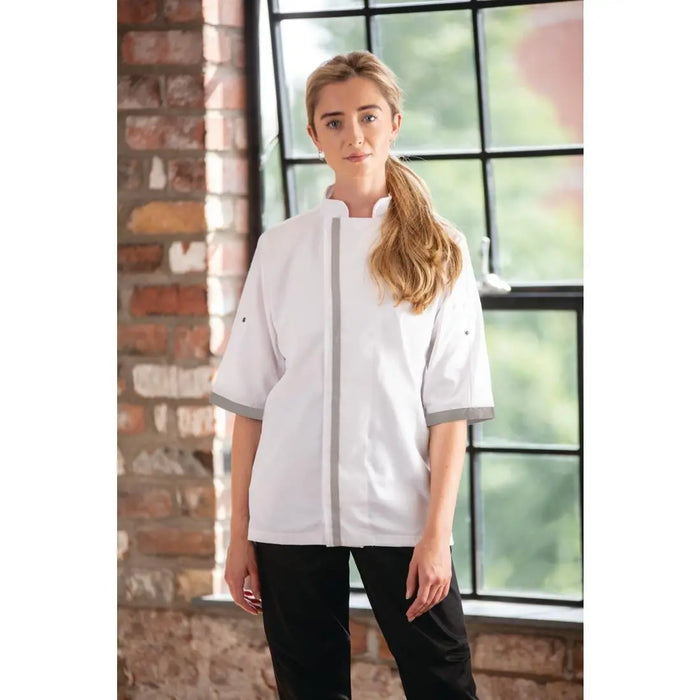 Southside Unisex Chef Jacket White