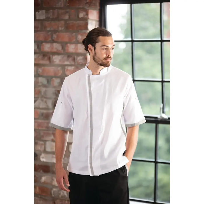 Southside Unisex Chef Jacket White