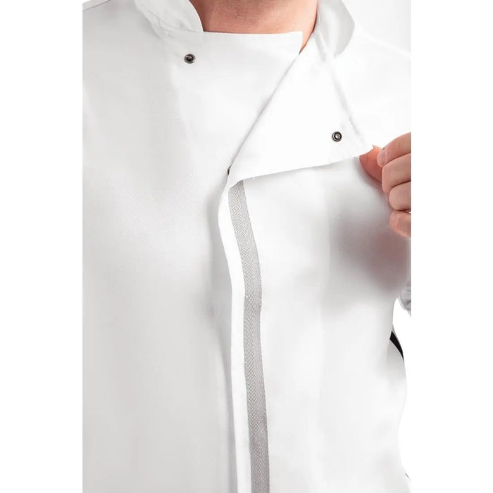 Southside Unisex Chef Jacket White