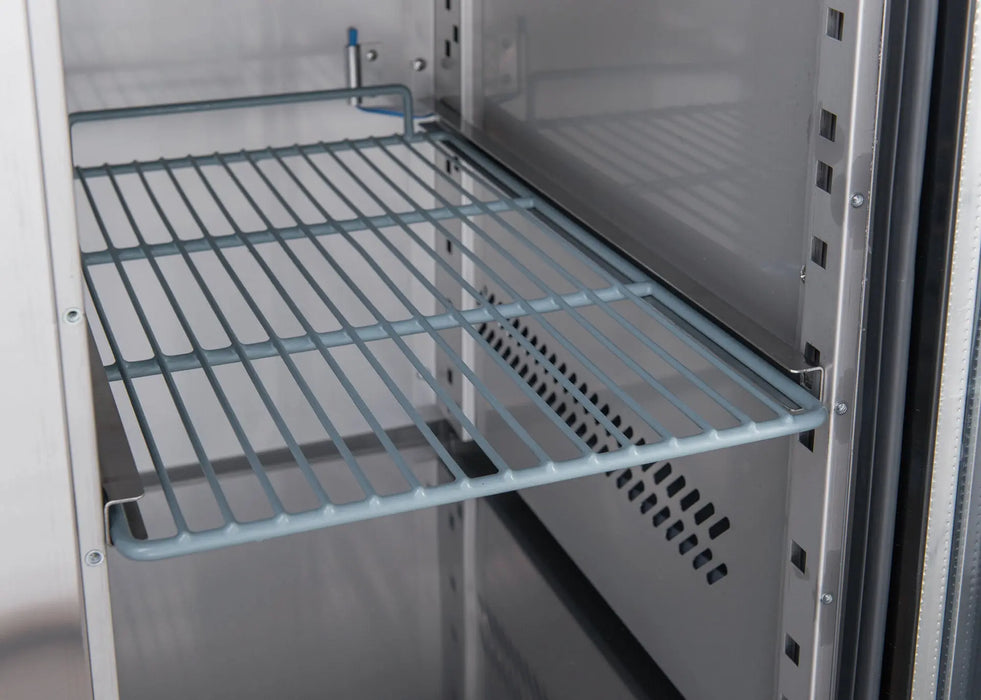 Stainless Steel Four Door Bench Fridge Fed-X – XUB7C22S4V  Undercounter Fridges