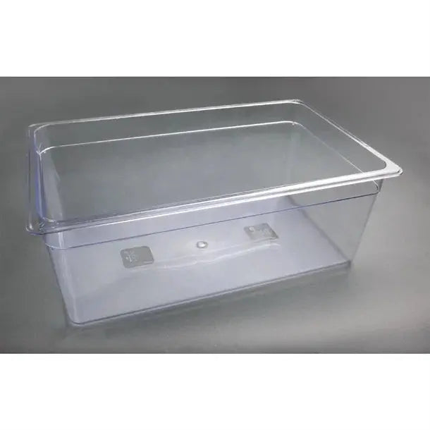 Standard Gastronorm Clear Polycarbonate - GN 1/1 200mm  Food Pans