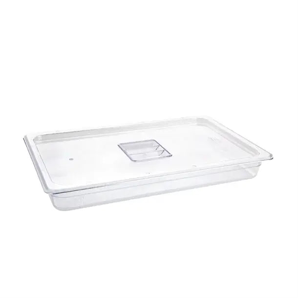Standard Gastronorm Clear Polycarbonate - GN 1/1 65mm  Food Pans