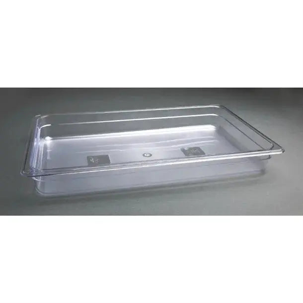 Standard Gastronorm Clear Polycarbonate - GN 1/1 65mm  Food Pans