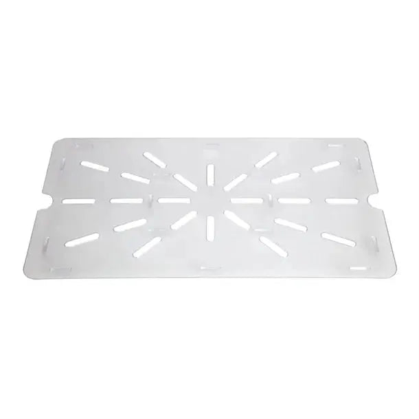 Standard Gastronorm Clear Polycarbonate - GN 1/1 Drainer Plate  Food Pans