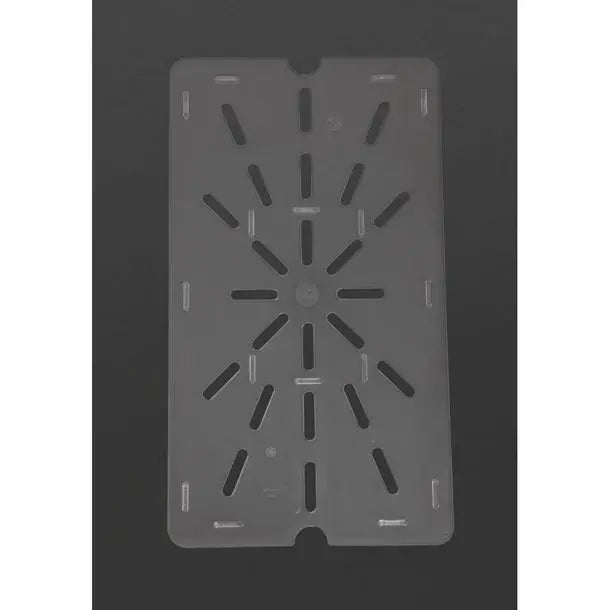 Standard Gastronorm Clear Polycarbonate - GN 1/1 Drainer Plate  Food Pans
