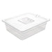 Standard Gastronorm Clear Polycarbonate - GN 1/2 100mm  Food Pans