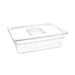 Standard Gastronorm Clear Polycarbonate - GN 1/2 100mm  Food Pans