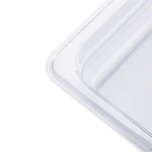 Standard Gastronorm Clear Polycarbonate - GN 1/2 65mm  Food Pans